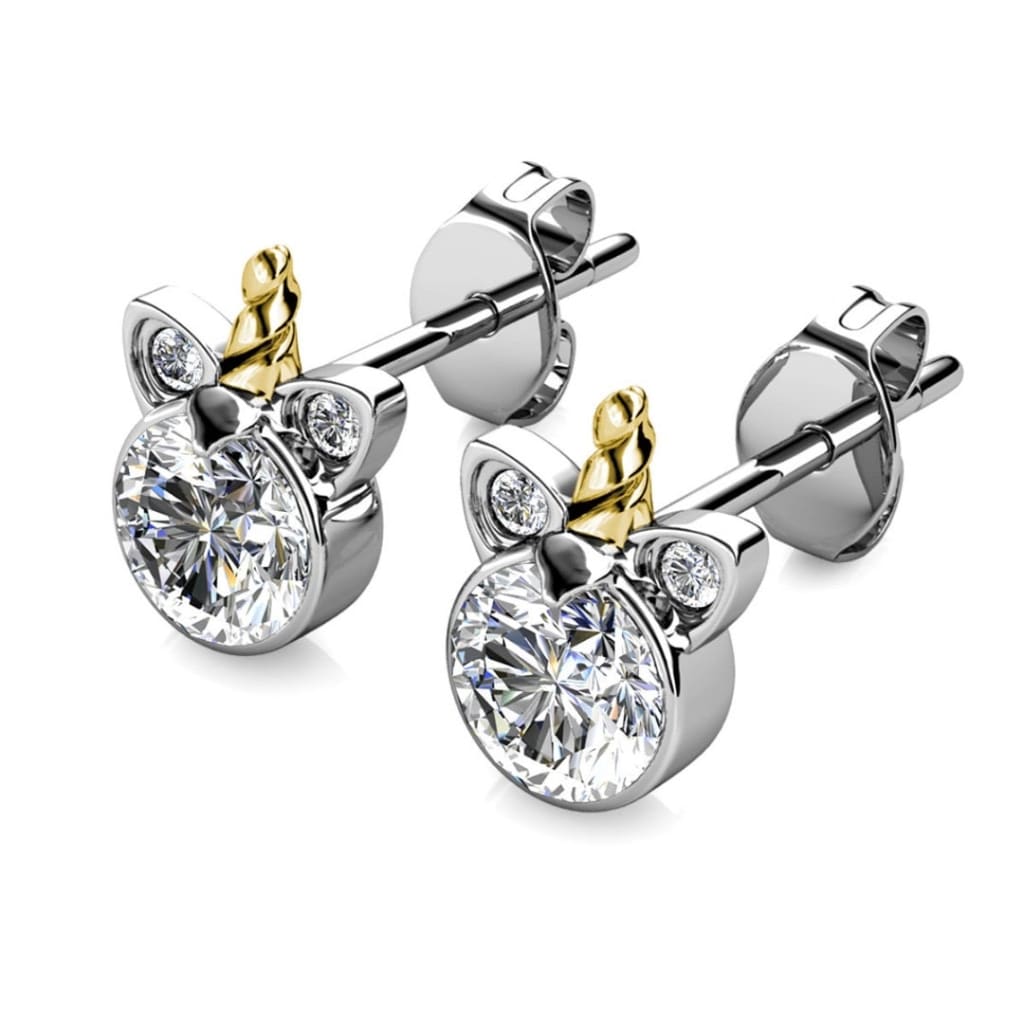 Swarovski unicorn deals earrings