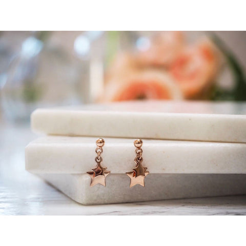 Double Star Stud Earrings - STYLACITY