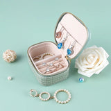 Pink Small Travel Jewellery Box Storage Case