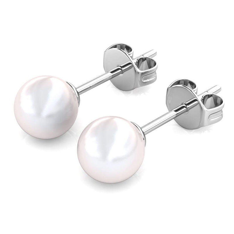 Swarovski Pearl Stud Earrings