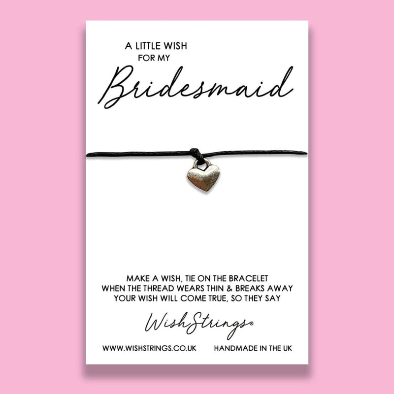 Wishstrings Message Bracelets - Bridesmaid - Jewellery