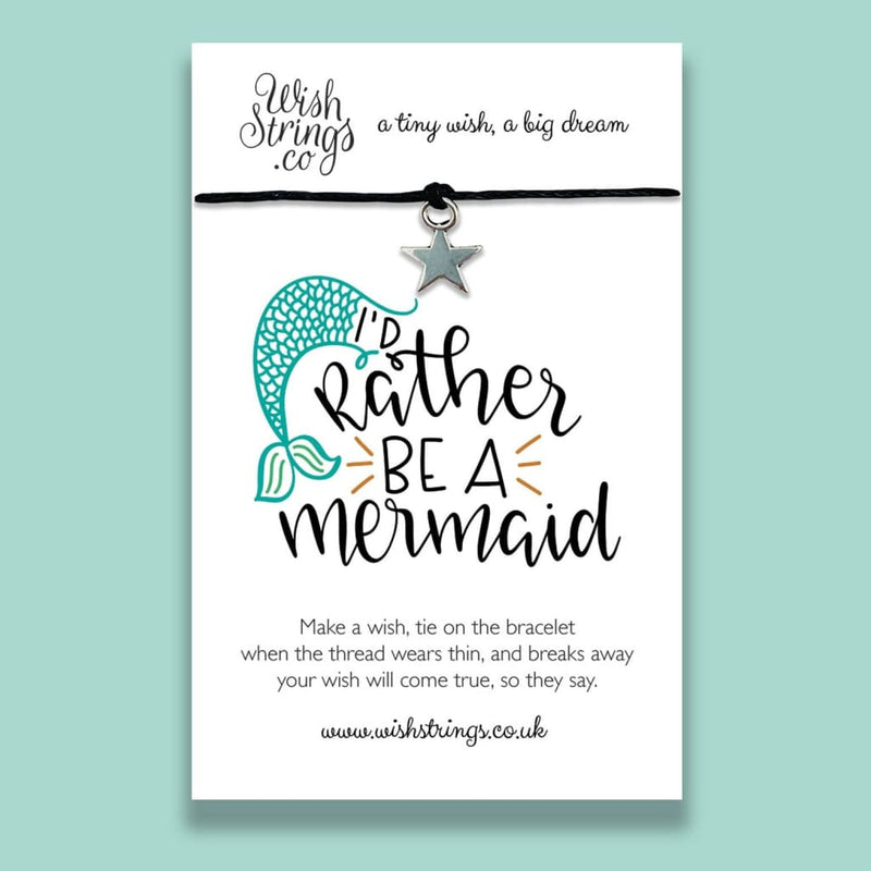 Wishstrings Message Bracelets - Mermaid - Jewellery