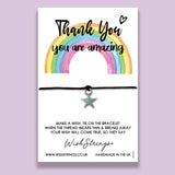 Wishstrings Message Bracelets - Thank you - Jewellery